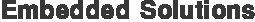 Embedded Solutions